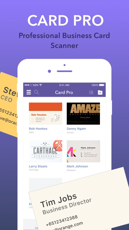CardPro - Professional Business Card Scanner