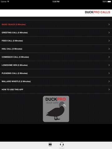 Duck Calls and Duck Sounds for Duck Hunting + BLUETOOTH COMPATIBLE screenshot 2