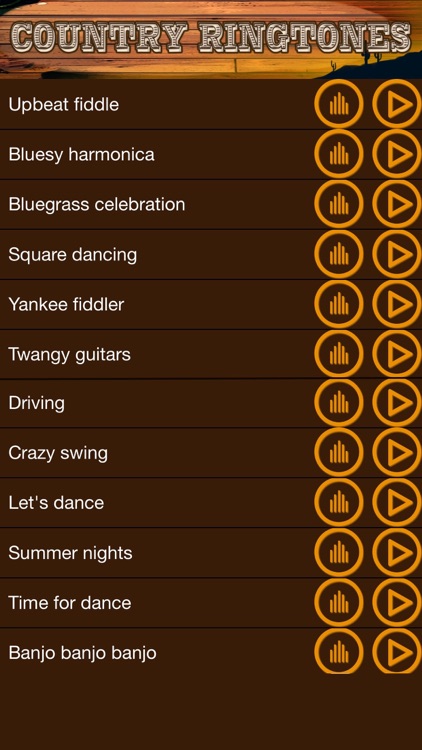 Country Music Ringtones – Sounds, Noise.s and Melodies for iPhone