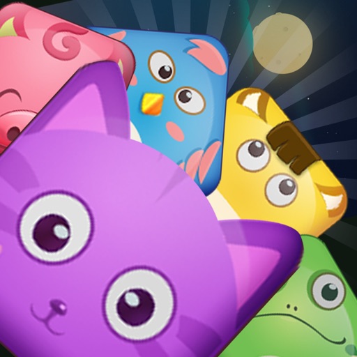 Pet Pop Escape - Free funny matching puzzle game with cute animal star emoji iOS App