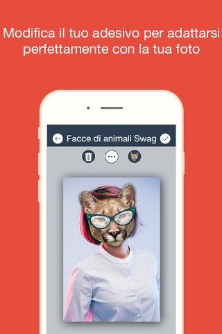Swag Animal Face - photo Editor screenshot 4