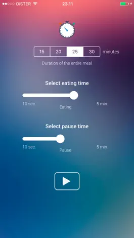 Game screenshot Bariatric Meal Timer mod apk
