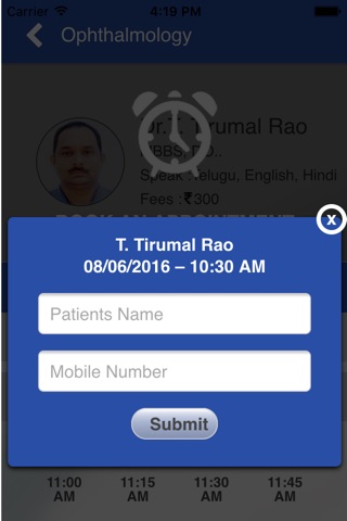 Global Eye Hospital App screenshot 4