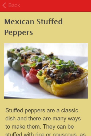 Stuffed Pepper Recipes screenshot 3