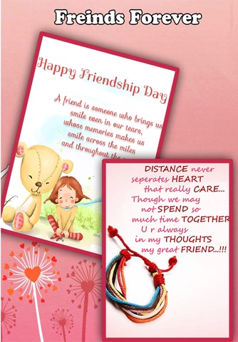 Happy Friendship Day - Free Greetings And Cards screenshot 4