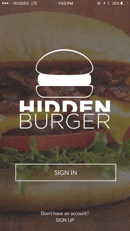 Hidden Burger