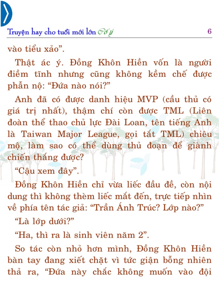 Truyện hay cho tuổi mới lớn – Cố ý