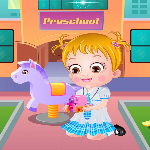 Baby Hazel Learns Vehicles in Preschool