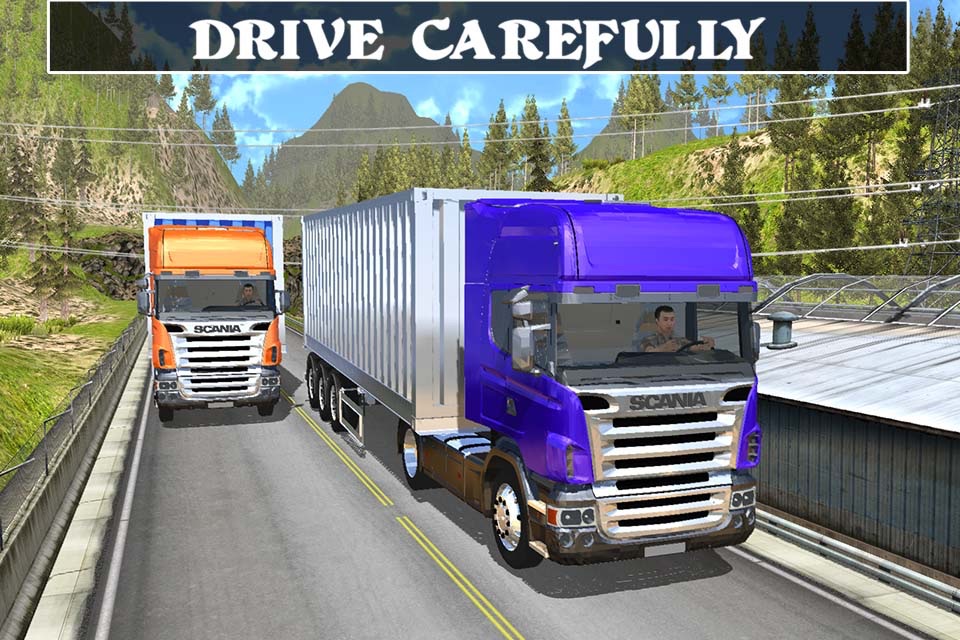 Offroad Cargo Truck Transport screenshot 4
