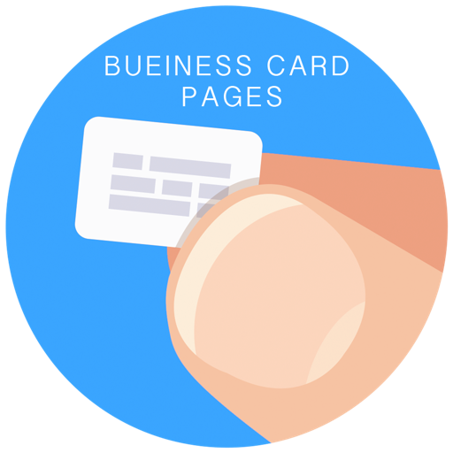 Business card templates for Pages