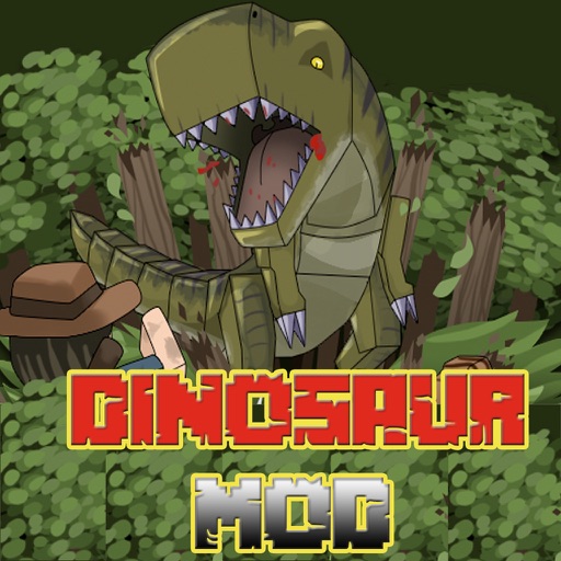 DINOSAUR MOD GUIDE FREE - Epic Dinosaurs Mods Wiki for Minecraft PC Game Edition icon