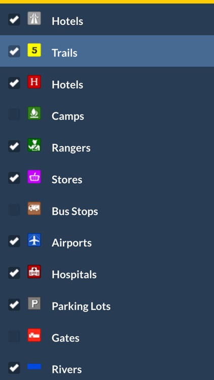 John Muir Trail Map Offline screenshot-4