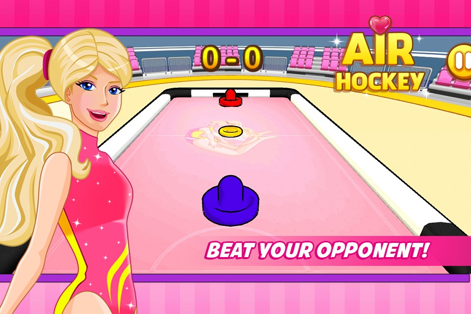 Amazing Princess Air Hockey screenshot 2