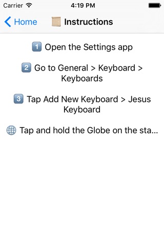 Jesus. Keyboard screenshot 4