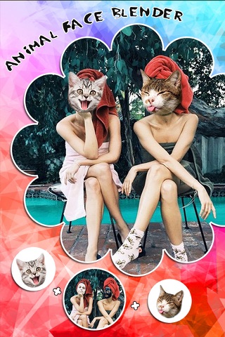 Animal Face Booth Pro - Photo Sticker Blend.er to Morph and Change Yr Skin with Wild Animation Effect screenshot 2