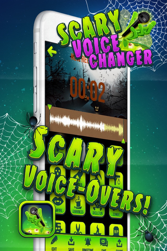 Scary Voice Record.er – Horror Sound Change.r and Modifier with Cool Audio Effect.s screenshot 4