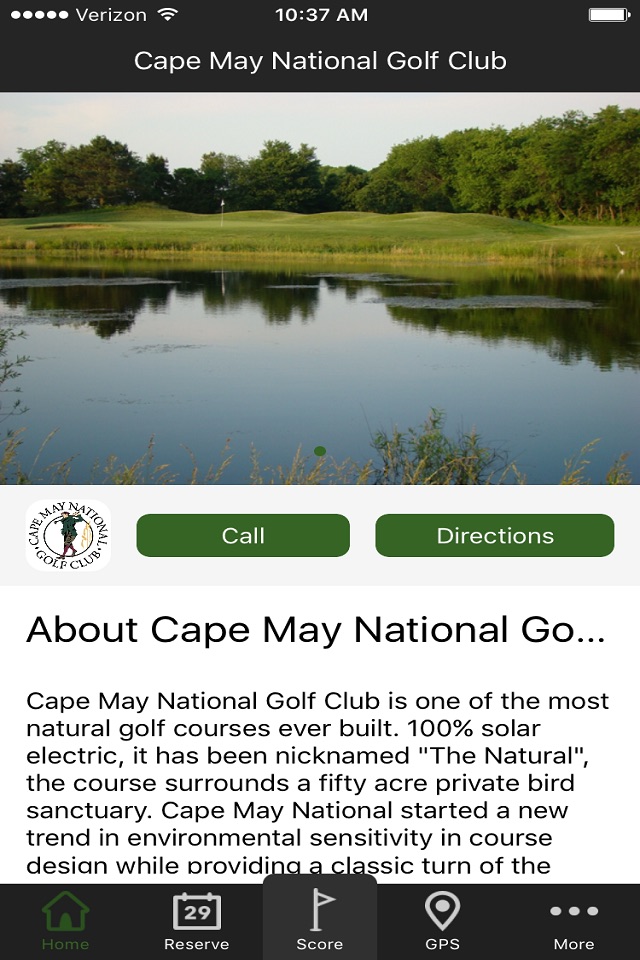 Cape May National Golf Club - Scorecards, GPS, Maps, and more by ForeUP Golf screenshot 3