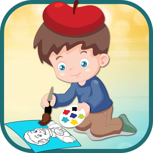 Father's Day Coloring Book For Kids - Free Coloring Book To Dedicate Your DAD iOS App