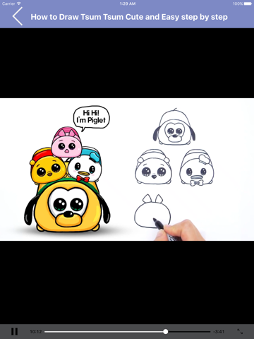 Learn How to Draw Cartoon Characters for iPad screenshot 2