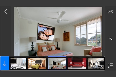 Bedroom Photo Frames - make eligant and awesome photo using new photo frames screenshot 2