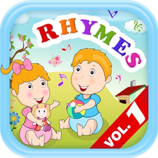 Baby Nursery Rhymes Vol 1-Kids interactive, playful Song Collection icon