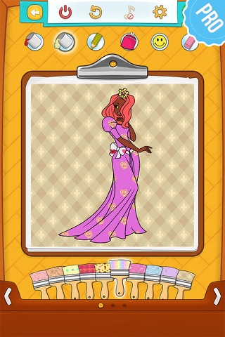 Princess Coloring Games for Kids - Colouring Book for Girls PRO screenshot 4