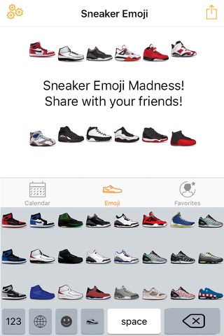Air Jordan & Nike Release Dates + Sneaker Emoji Keyboard screenshot 2