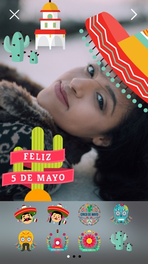 Cinco de Mayo Pro - Mexican Victory Everyday Photo Stickers (圖5)-速報App