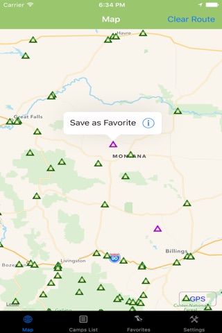 Montana – Camping & RV spots screenshot 3