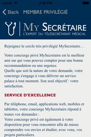 MySecretaire screenshot 3