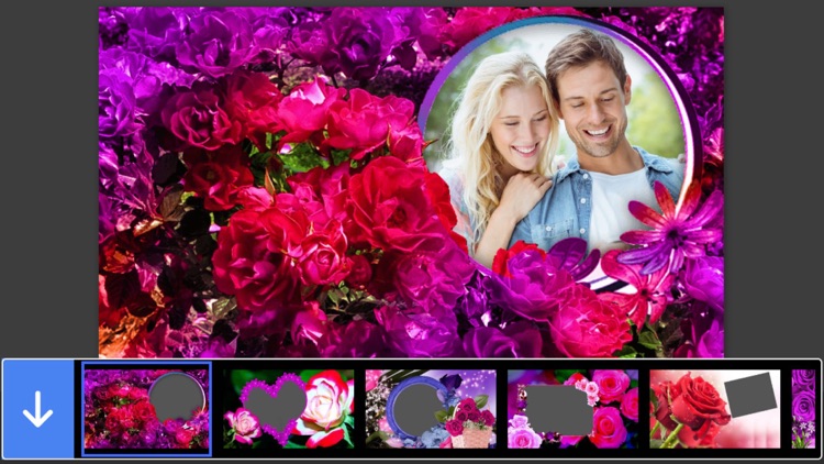 Rose Flower Photo Frame - Art Photography & mega Frames