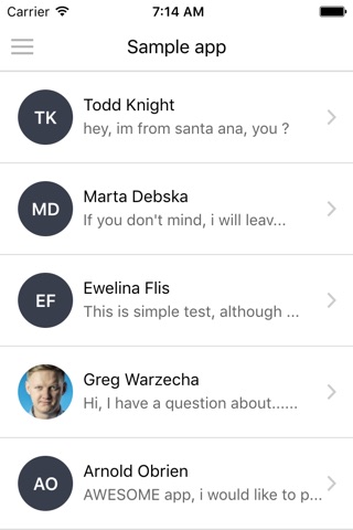 UserEngage - Live Chat Application screenshot 2