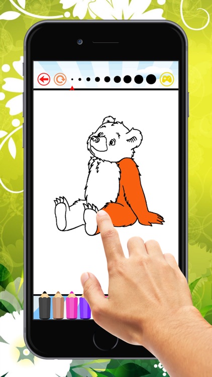 Panda Bear Coloring Book: Learn to Color a Panda, Koala and Polar Bear, Free Games for Children