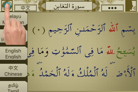 Surah No. 64 At-Taghabun Touch Pro screenshot 4