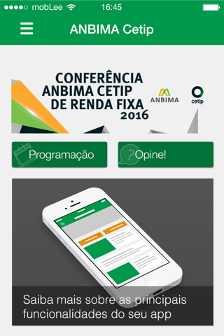 Conferência de Renda Fixa screenshot 3