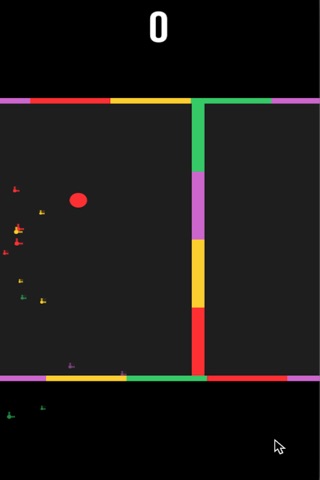 Flappy Colorful Ball screenshot 3