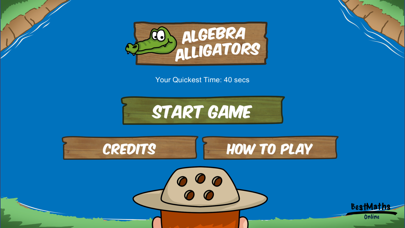 How to cancel & delete BestMaths Algebra Alligators from iphone & ipad 1