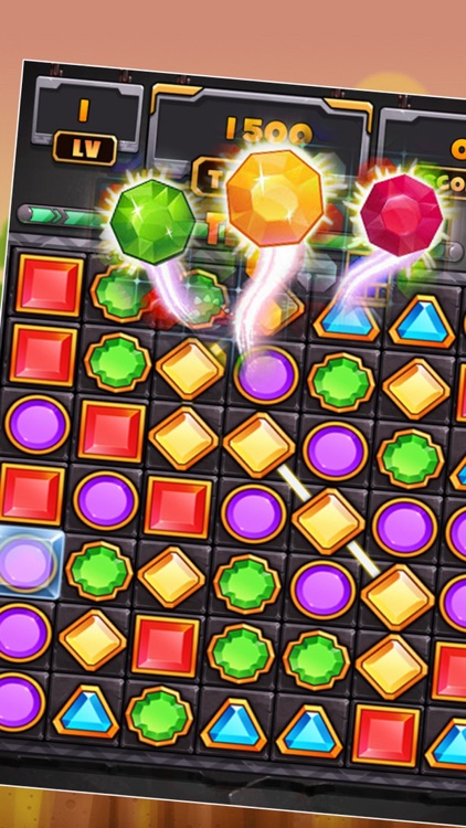 Puzzle Jewels World - Match 3 Jewels Candy Mania