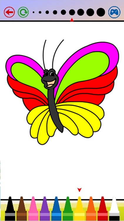 Butterfly Coloring Book For Kids screenshot-3