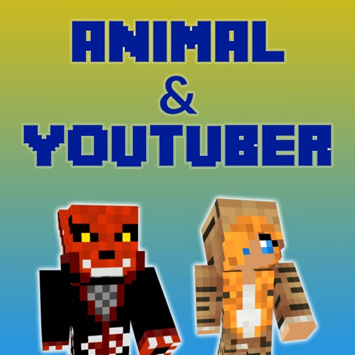 Free Animal & Youtuber Skins for Minecraft Pocket Edition icon