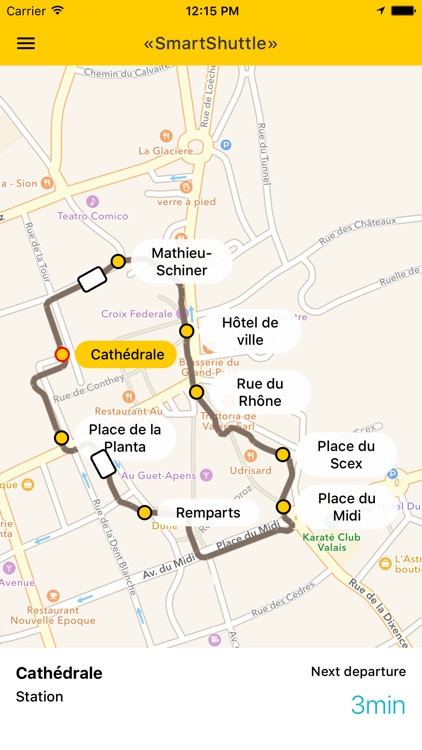 SmartShuttle from PostBus