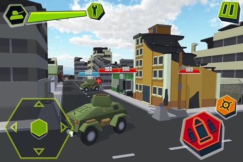 Cube Tanks - Blitz War 3D screenshot 4