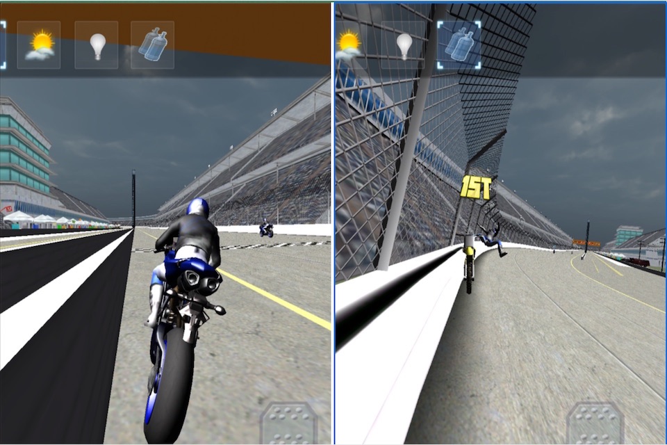 Moto Bike Racer : 3D Motorbikers Heated Chase Fun screenshot 4
