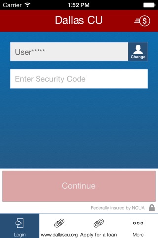 Dallas Credit Union Mobile Money screenshot 2