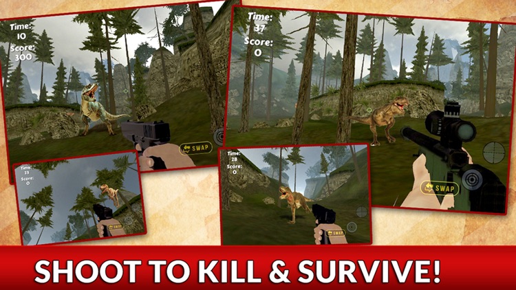 2016 Dino Sniper Hunter Challenge - Shoot to Kill Last Dinosaur Survival Mission screenshot-4