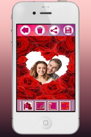 إطارات الحب لصور-اصنع بطاقات بريدية بصور حب رومانسية screenshot 3