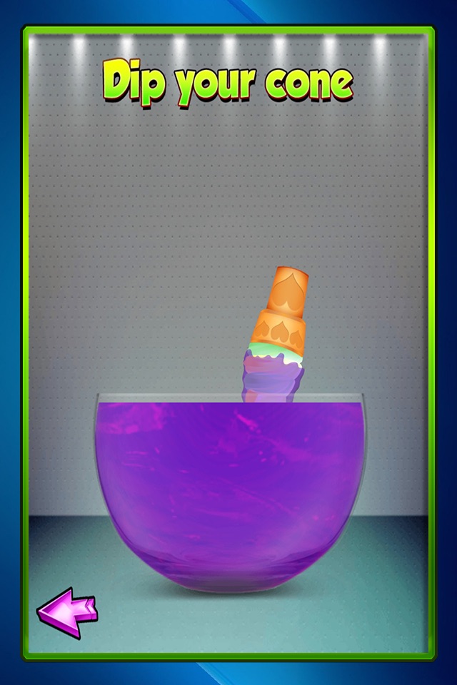 Ice Cream Cone Frozen Custard Marker - Delicious Goodies Free Games screenshot 4