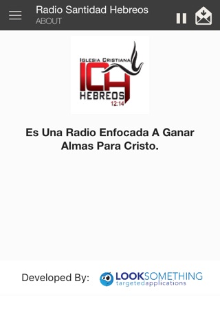 Radio Santidad Hebreos 12:14 screenshot 3