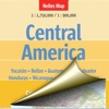 Центральная Америка. Туристическая карта.