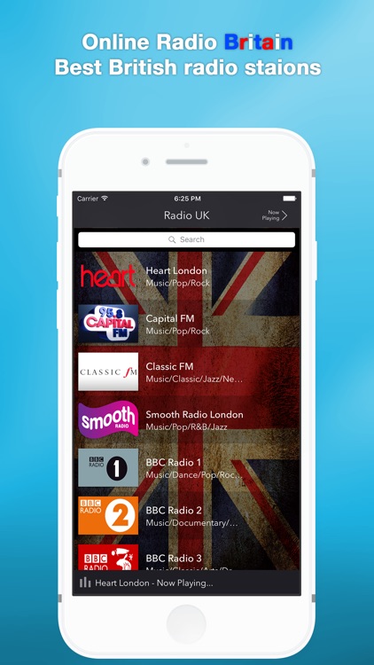 Online Radio Britain PRO - The best British stations!